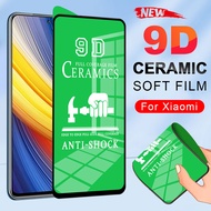 11D Soft Ceramic Matte Full Tempered Glass for XIAOMI 13 13T 12 Mi 11 Lite 5G NE 12T 11T Redmi 13C 9T 9A 9C 8 7A 6A Redmi Note 12 Pro Plus + 11 11S 10 10S 12C 9 9s 8 7 Pro Poco X6 M6 C65 M5S F5 X5 M3 M4 X4 X3 F3 Pro Screen Protector Film