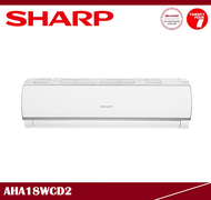 [ Delivered by Seller ] SHARP 2.0HP Non-Inverter Air Conditioner / Aircond / Air Cond R32 AHA18WCD2