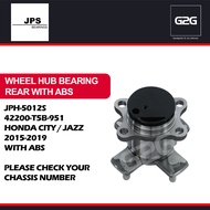 Wheel Hub Bearing JPS JPH-5012S / 42200-T5B-951 Honda CIty / Jazz 2015-2019