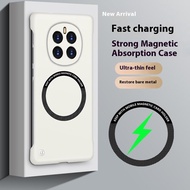 Cho Honor Magic 7 6 5 4 3 X70I X60 X50 X30 x20 x10 GT Pro Vỏ điện thoại cho MagSafe không khung Matt