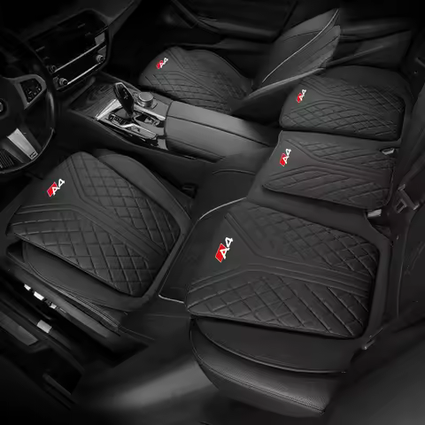 For Audi A1 A3 A4 A5 A6 A7 A8 Car Seat Cover Universal Front/Rear Seat Cushion Chair Protector Pad A