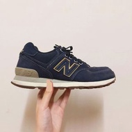 New balance 574 nb 慢跑鞋 深藍色 24.0 38 #浪浪 #用不到