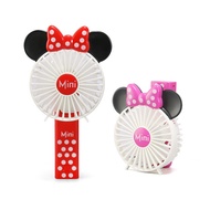MINI HAND HELD FAN / MINI HAND FAN USB Portable Rechargeable Cartoon Mickey Minnie