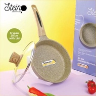 FF STEINCOOKWARE FRYPAN 20 CM + LID TUTUP KACA DIAMOND