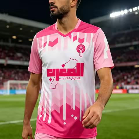 Summer Morocco Season Classic Football Women Fan Jersey Breathable Fast Drying Comfortable Breathabl