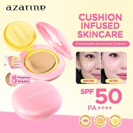 Cushion Matte Sunscreen Azarine SPF 50+ PA++++ Waterproof Long-Lasting Perfect Cover