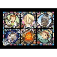 【Direct From Japan】Art Crystal Jigsaw Howl's Moving Castle Magic Castle News 208 Pieces (208-AC27)