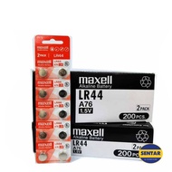 [100%Authentic] Maxell LR44Micro Alkaline Battery 2pcs/10pcs