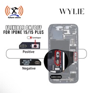 TOMBOL WYLIE FLEXIBLE ON OFF BATTERY REPAIR PHONE 15/15PLUS CONNECTOR - POWER SUPPLY PHONE CABLE 15/