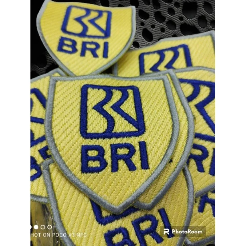 bordir logo satpam BRI