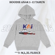 Locomotive Train Kids Hoodie Indonesian Railway Locomotive Kids Jacket/