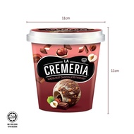 ✾♠LA CREMERIA Hazelnut Chocolate Fantasy Ice Cream (1 Pint, 750ml)