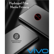 Vivo Iqoo U3/ U3x/ Z3/ Z1/ Z1x/ U1/ U1x Privacy Matte Hydrogel หน้าจอป้องกัน