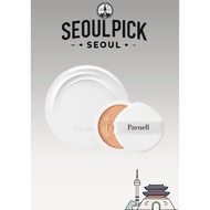 [PARNELL] Cicamanu Serum Cushion, 0.52 Oz, 15g, Moisturizing Foundation for Soothing, Coverage, Glas