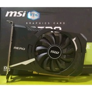 การ์ดจอ MSI  รุ่น NVIDIA GeForce GT 1030 2GB DDR5 ไม่ต่อไฟเลี้ยง (no box) มือสอง ไม่มีกล่อง