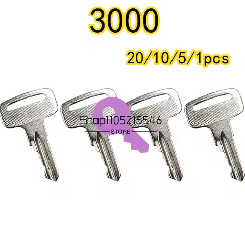 20/10/5/1Piecs New 3000 Keys GE83093 Ignition Key for Genie Z-135/70 Z-34/22 Z-45