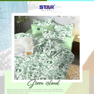 KATUN Green Island Star Cotton Bed Sheet