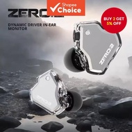 7Hz x Crinacle Zero 2 Generation Earbuds Updated 10mm Dynamic Driver IEMs Wired Earphones Gaming Hea