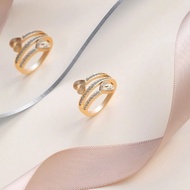 233h. Stainless Steel titanium Ring