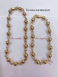 Us gold 10k bracelet with box
