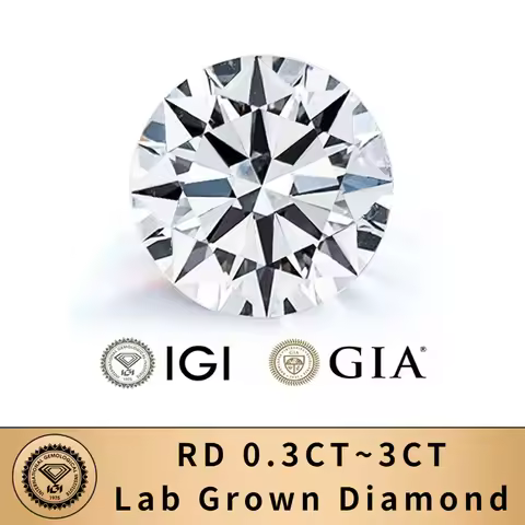 0.3ct 0.4ct 0.5ct 0.6ct 0.8ct 1ct 1.5ct 2ct 3ct With IGI GIA Certificates Lab Grown Diamonds CVD HPH