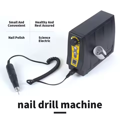 JSDA-JD5500B Professional Drill Machine, Electric Manicure, Pedicure Tools, Nails Art Equipment, LCD