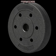 FREEWOODIEGI Barbell Weight Plate, Coated Surface Weight Marked Cast Iron Weight Plate, Sturdy Round