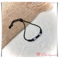 GLM0178 Titanium Bracelet with Drawstring Model