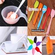 Silicone Spatula Scraper High Temperature Resistant Mixing Bowl Cream Butter Cooking Baking Tool 调色碗