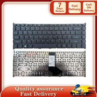 แป้นพิมพ์สำหรับแล็ปท็อปใหม่สำหรับ Acer aspire3 A314-14-98RQ A314-41 แป้นพิมพ์ US สีดำ