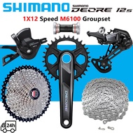 SHIMANO DEORE M6100 Groupset 12S M6100 Shifter RD Chain Sunshine Cogs FC M6100 170mm 32T Crank BB52