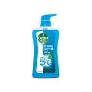 Dettol Shower Gel Icy Crushed 500Ml เดทตอลเจลอาบน้ำไอซ์ซี่ครัชสีฟ้า 500มล