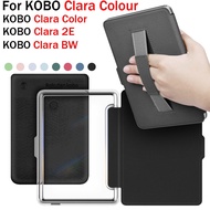 For KOBO Clara BW 2E 6.0'' E-Reader Magnetic Flip Cover Clara Color Colour E-Book Acrylic Handheld F