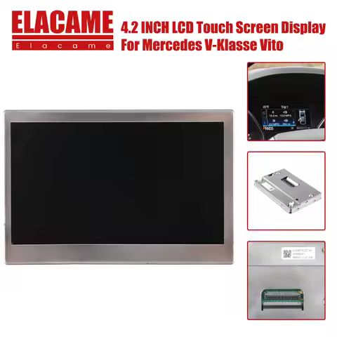 LQ042T5DZ07 LQ042T5DZ13K LQ042T5DZ13A 4.2 Inch Car Instrument LCD Screen DIsplay Panel For Mercedes 