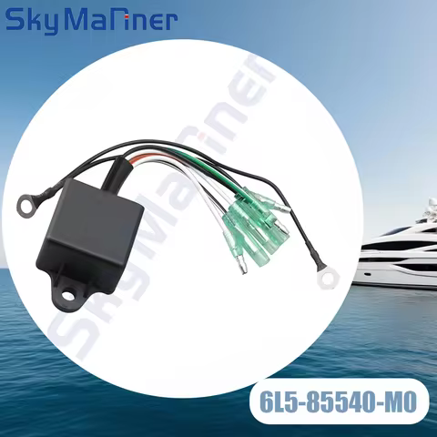 CDI Unit Assy 6L5-85540-M0 for Yamaha Outboard Motor 2T 3HP Malta 1988-2002 And Later Boat Engine 6L
