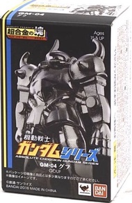 最後一隻 Bandai 超合金の塊 ガンダムシリーズ 超合金之塊 機動戰士 高達 GUNDAM  GM-04 グフ GOUF 老虎 銀色 行版