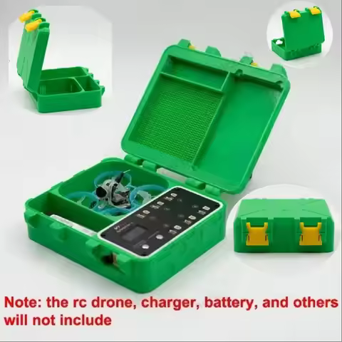 Storage Box Portable Suitcase 3D Printed Storing Container Case w Charger Air Inlet for BetaFPV Air6