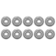 [Fast Ship] 10Pcs Ball Bearing Mute Stainless Steel Longboard Roller Skating Wheel Accessories S625Z