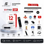 【ORIGINAL】EVPAD 12P ANDROID 12 | 4 RAM + 64GB | MY SET ｜ 1 YEAR WARARNTY