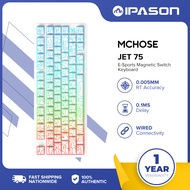IPASON MCHOSE Jet 75 Hall Effect Magnetic Switch Gaming Keyboard with 0.1ms Latency, Local Shipping