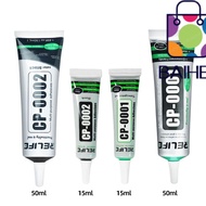 BAIHEE Universal Adhesive, CP-0001 CP-0002 Transparent Black Repair Border Glue, Traceless 50ML 15ML