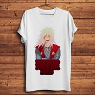 Naruto Gama Sennin Jiraiya Funny Anime T Shirt Men Summer New Short Sleeve Casual Tshirt Unisex Japan Manga Streetwear Tee