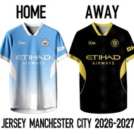 Man/City 2026-2027 Home Away Jersey KAA Etihad Airways Kids & Adults