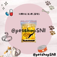 25pcs fish oil cat vitamins fish liver fish oil cat dog