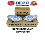 ORIGINAL 100% DEPO HEAD LAMP PERODUA MYVI 2005 - 2010