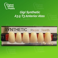 dental gigi palsu atas depan synthetic A3.5