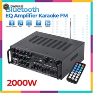 Bluetooth EQ Amplifier Karaoke FM 2000W - AV-MP326BT
