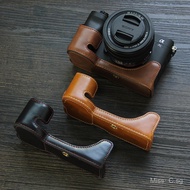 Suitable for Sony A7CII Camera Case A7C2 Second Generation Leather Case A7C Base A7CR Half Case Leat
