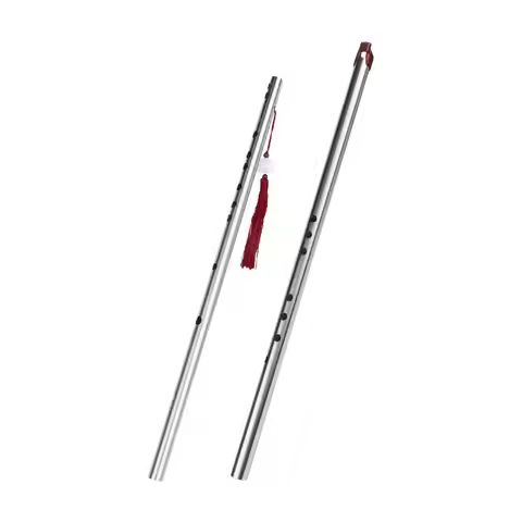 Dizi Flute Chinese Wind Instrument Portable Stainless Steel Musical Instrument