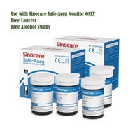 Sinocare Safe-Accu Test Strips For Sinocare Safe-Accu Blood Glucose Meter